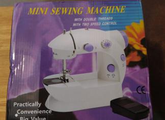Инструкции по эксплуатации швейных машин